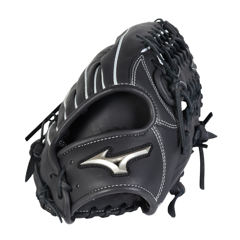 Mizuno 野球グローブ イチローモデル 外野用 ブラック ミズノ（MIZUNO）（キッズ）少年軟式用グラブ 外野手用 野球グローブ