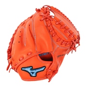 ミズノ（MIZUNO）（キッズ）少年軟式用グラブ キャッチャーミット 野球グローブ ジュニア セレクトナインプロフェッショナル プレミアムモデル 1AJCY25810 52