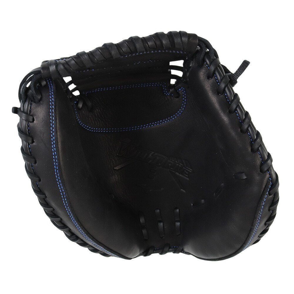 ミズノ（MIZUNO）（キッズ）少年軟式用グラブ 捕手用 野球グローブ ジュニア WILLDRIVE BLUE 24SS 1AJCY30700 09