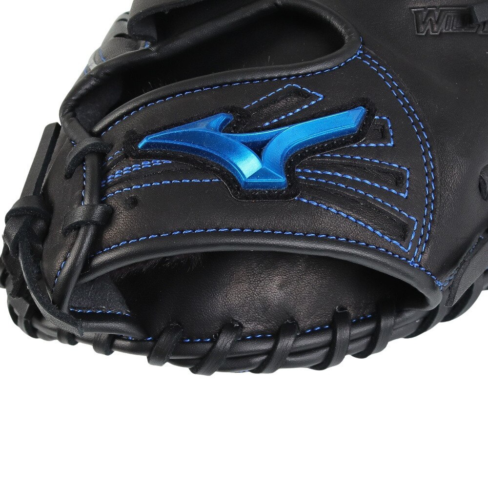 ミズノ（MIZUNO）（キッズ）少年軟式用グラブ 捕手用 野球グローブ ジュニア WILLDRIVE BLUE 24SS 1AJCY30700 09