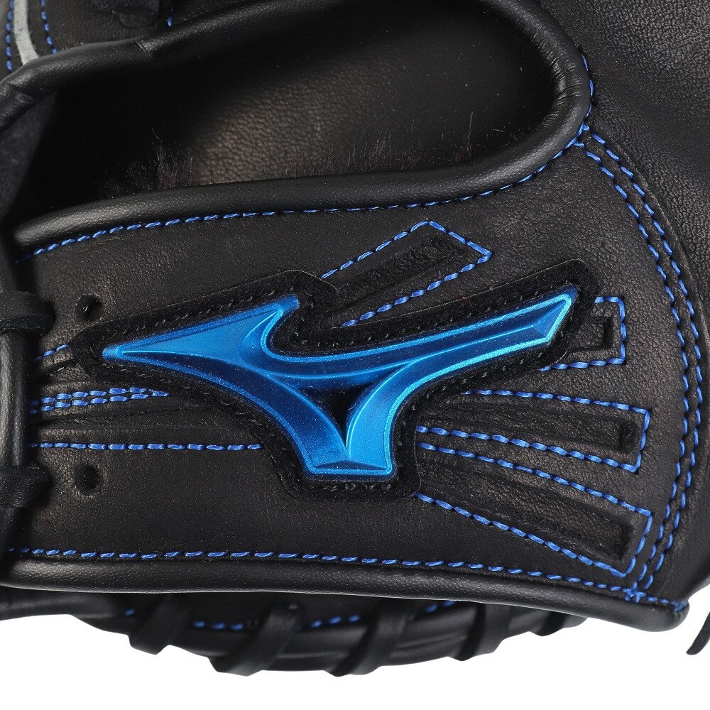 ミズノ（MIZUNO）（キッズ）少年軟式用グラブ 捕手用 野球グローブ ジュニア WILLDRIVE BLUE 24SS 1AJCY30700 09