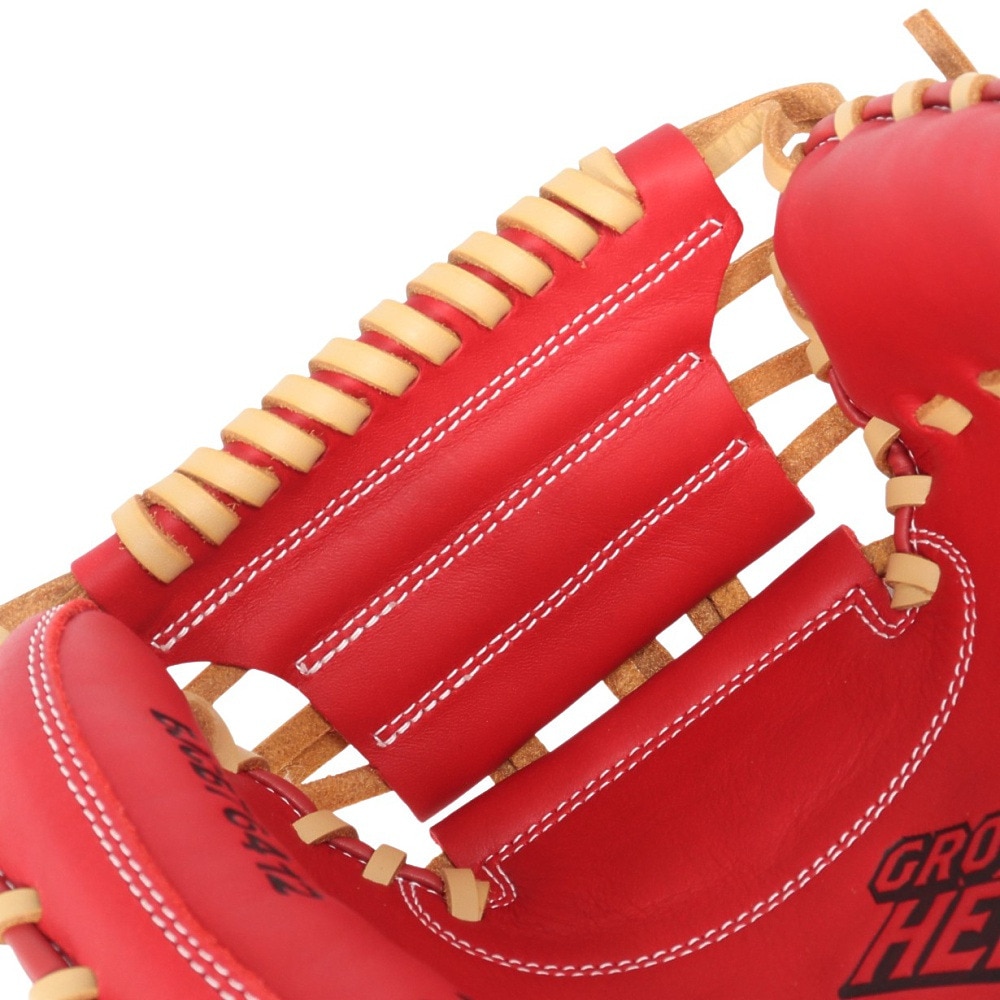 ゼット（ZETT）（キッズ）少年軟式用グラブ 捕手用 キャッチャーミット 野球グローブ グランドヒーロー BJCB76412-6432