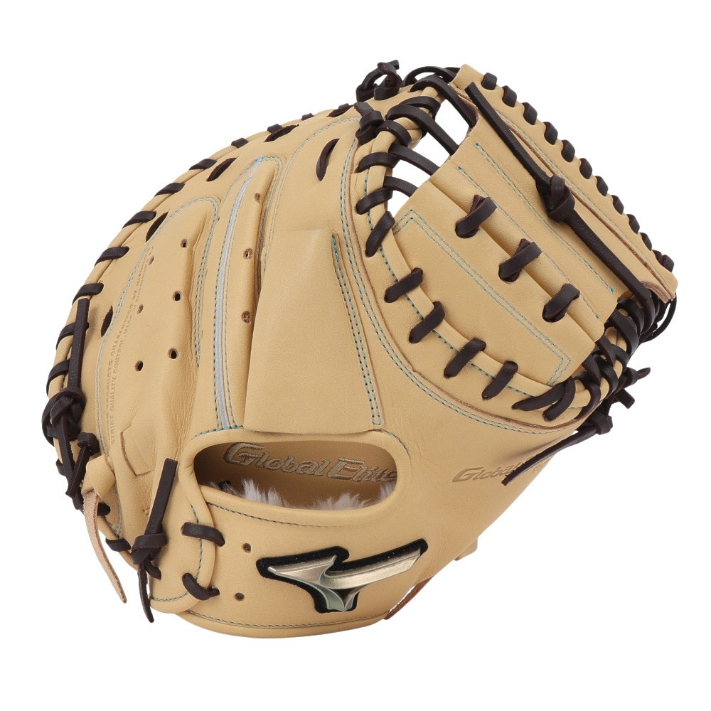 ミズノ（MIZUNO）（キッズ）少年軟式用グラブ 捕手用 野球グローブ ジュニア キャッチャーミット 木下拓哉モデル 1AJCY31100 8066
