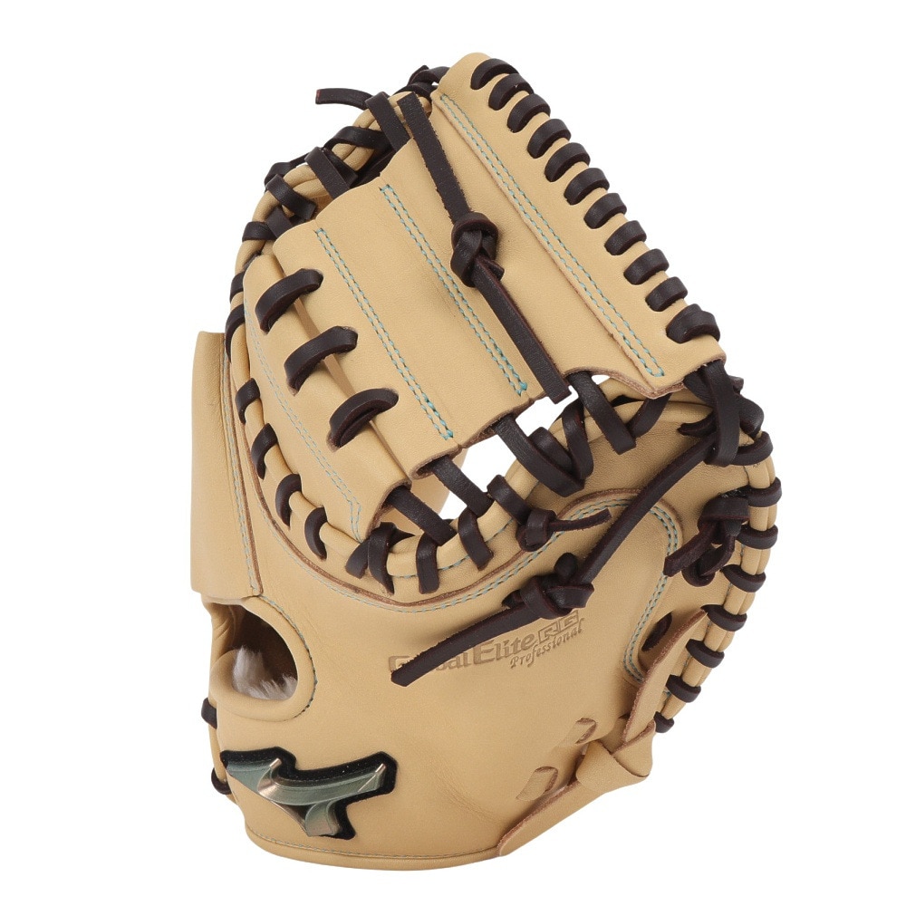 ミズノ（MIZUNO）（キッズ）少年軟式用グラブ 捕手用 野球グローブ ジュニア キャッチャーミット 木下拓哉モデル 1AJCY31100 8066