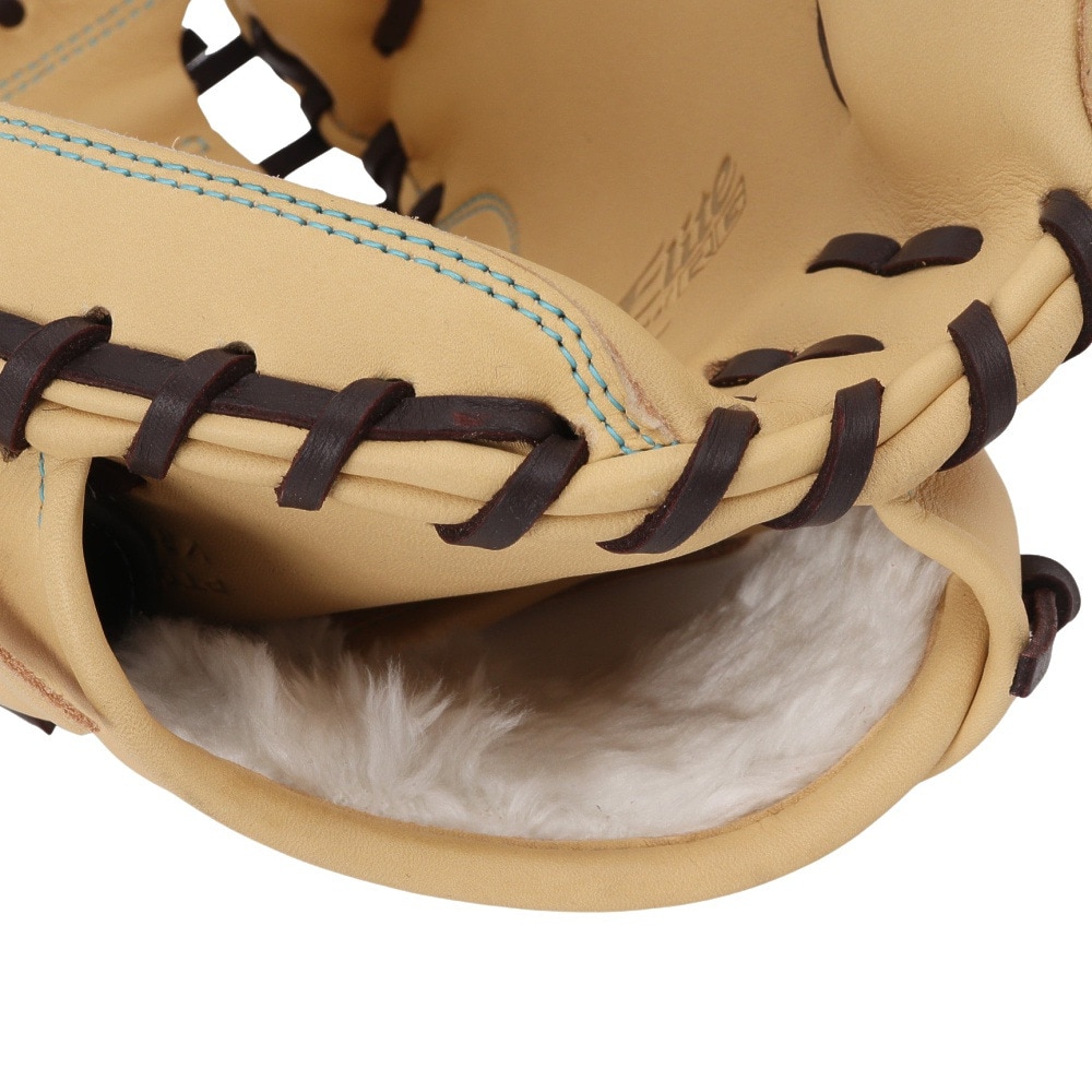 ミズノ（MIZUNO）（キッズ）少年軟式用グラブ 捕手用 野球グローブ ジュニア キャッチャーミット 木下拓哉モデル 1AJCY31100 8066