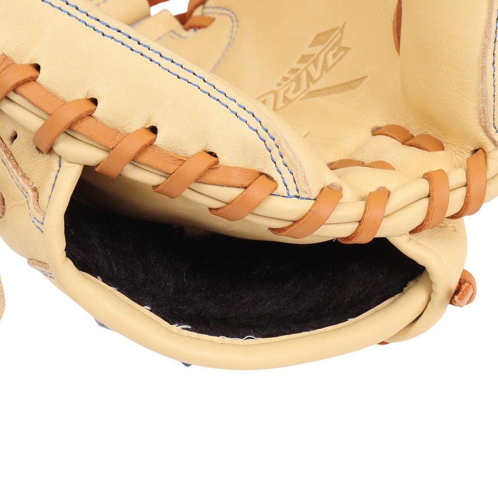 ミズノ（MIZUNO）（キッズ）少年軟式用グラブ 捕手用 野球グローブ ジュニア ウィルドライブ ブルー M-R型 1AJCY31600 8049