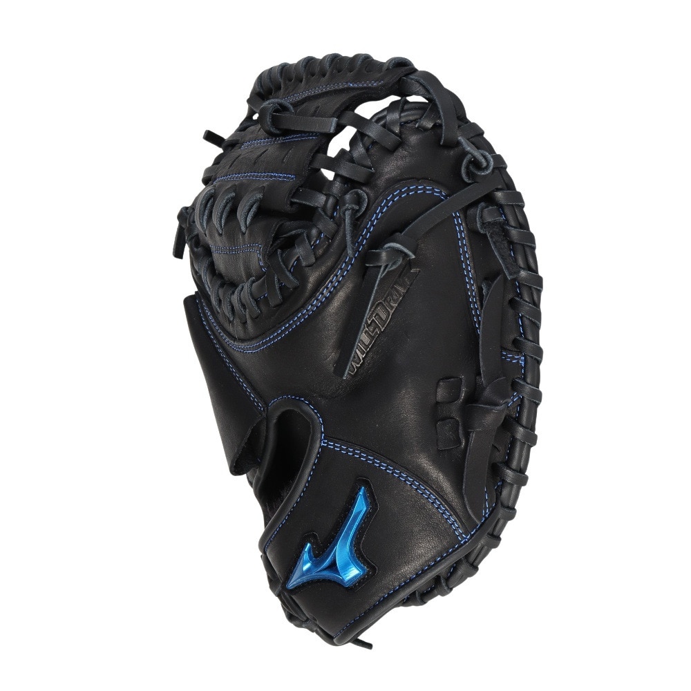 ミズノ（MIZUNO）（キッズ）少年軟式用グラブ 捕手用 野球グローブ ジュニア ウィルドライブ ブルー 1AJCY32500 09