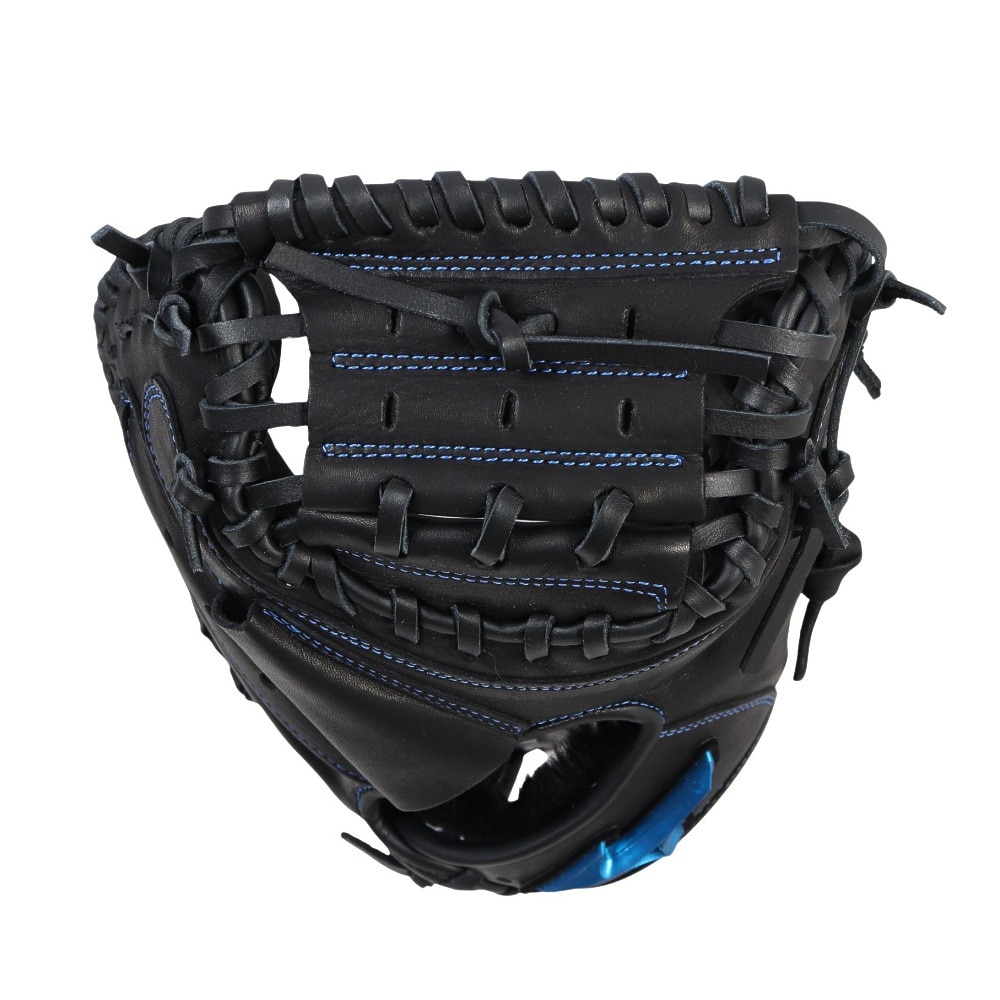 ミズノ（MIZUNO）（キッズ）少年軟式用グラブ 捕手用 野球グローブ ジュニア ウィルドライブ ブルー 1AJCY32500 09