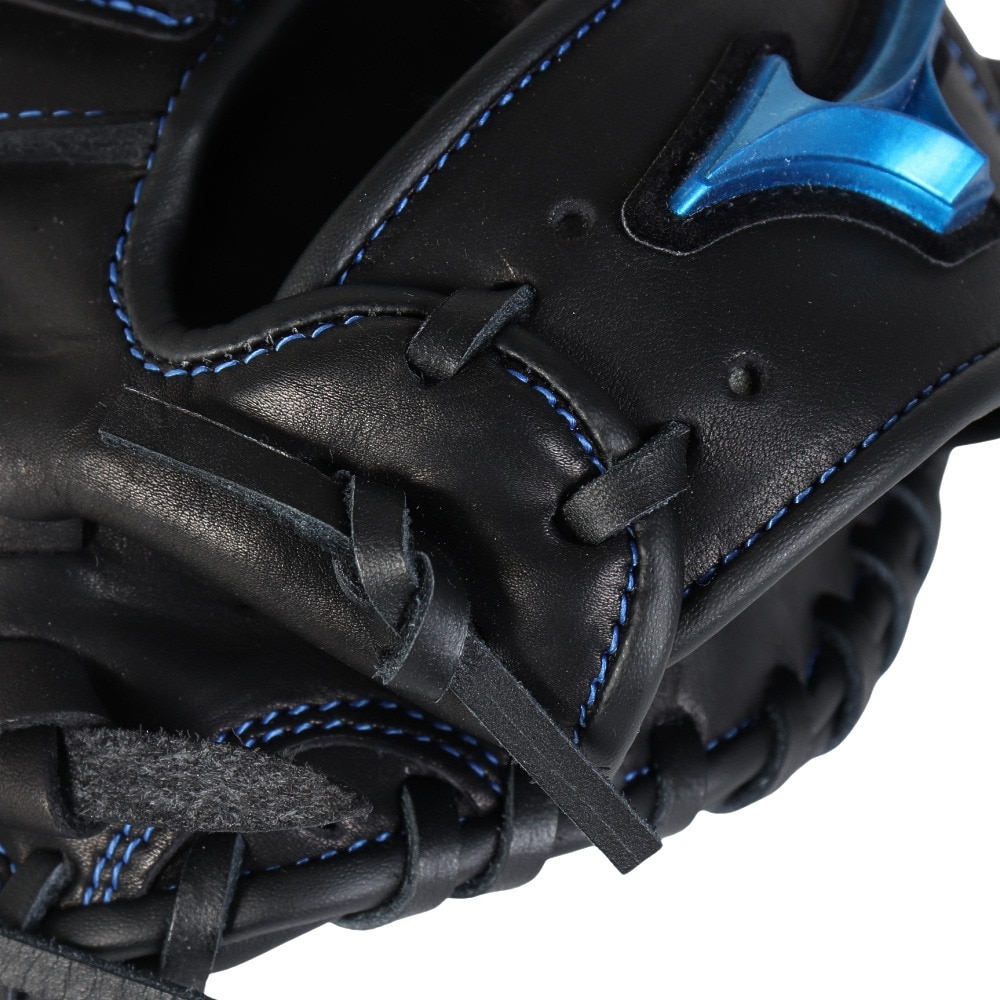 ミズノ（MIZUNO）（キッズ）少年軟式用グラブ 捕手用 野球グローブ ジュニア ウィルドライブ ブルー 1AJCY32500 09