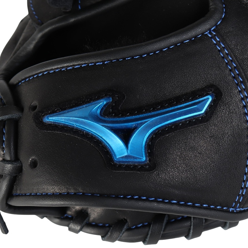 ミズノ（MIZUNO）（キッズ）少年軟式用グラブ 捕手用 野球グローブ ジュニア ウィルドライブ ブルー 1AJCY32500 09