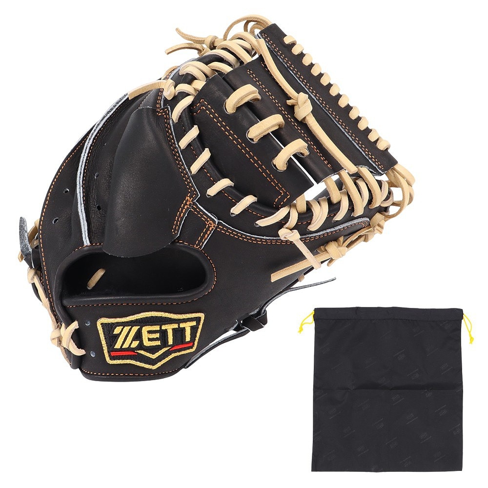 ゼット（ZETT）（キッズ）少年軟式用グラブ 捕手用 野球グローブ ジュニア プロステイタス 森モデル BJCB70260-1932