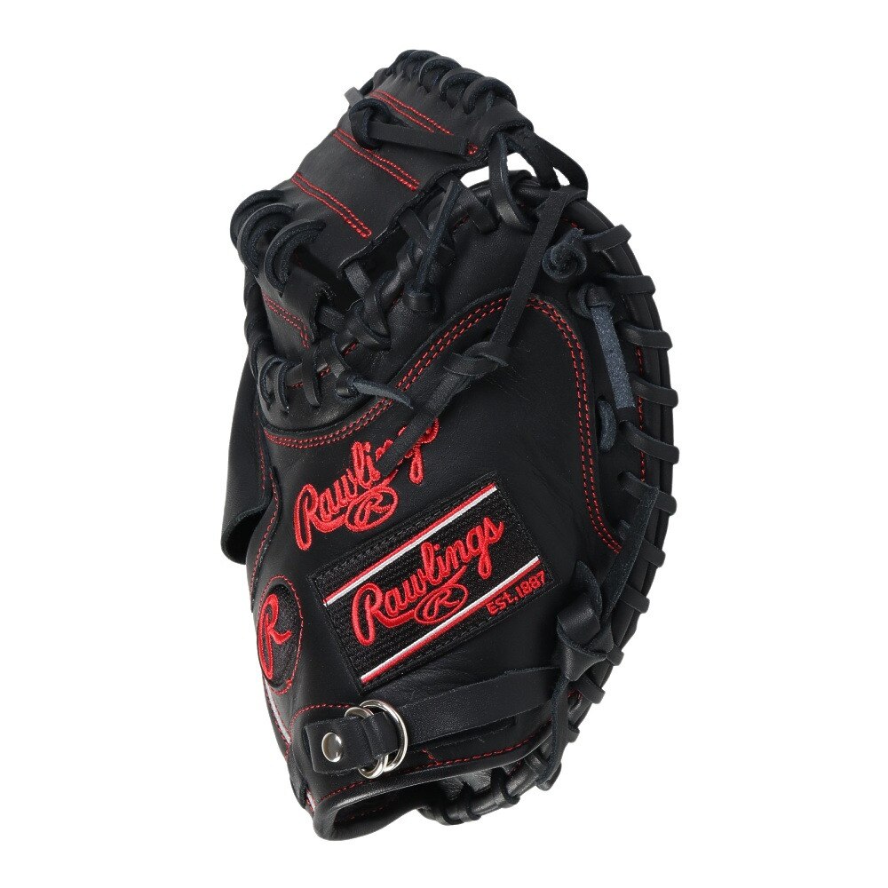 ローリングス（Rawlings）（キッズ）少年軟式用グラブ 捕手用 野球グローブ ジュニア ハイパーテック GJ5R92AFS-B