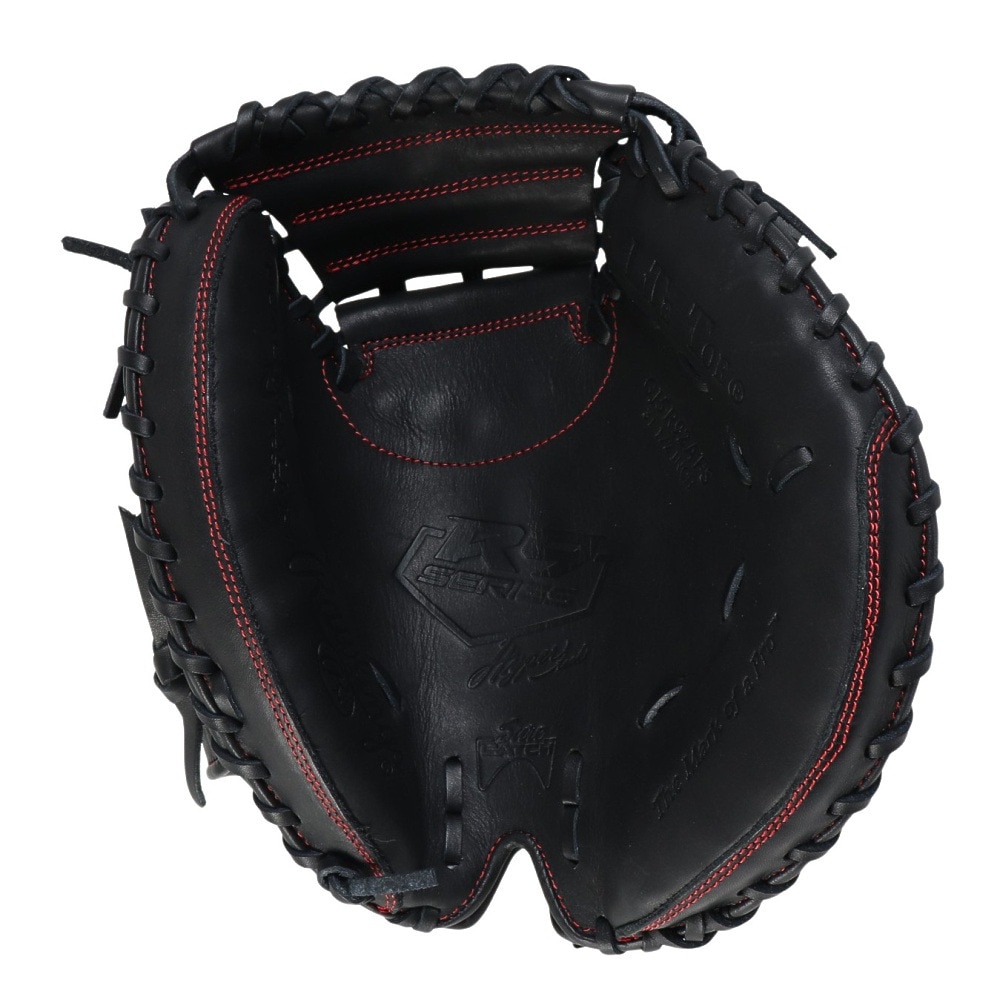 ローリングス（Rawlings）（キッズ）少年軟式用グラブ 捕手用 野球グローブ ジュニア ハイパーテック GJ5R92AFS-B