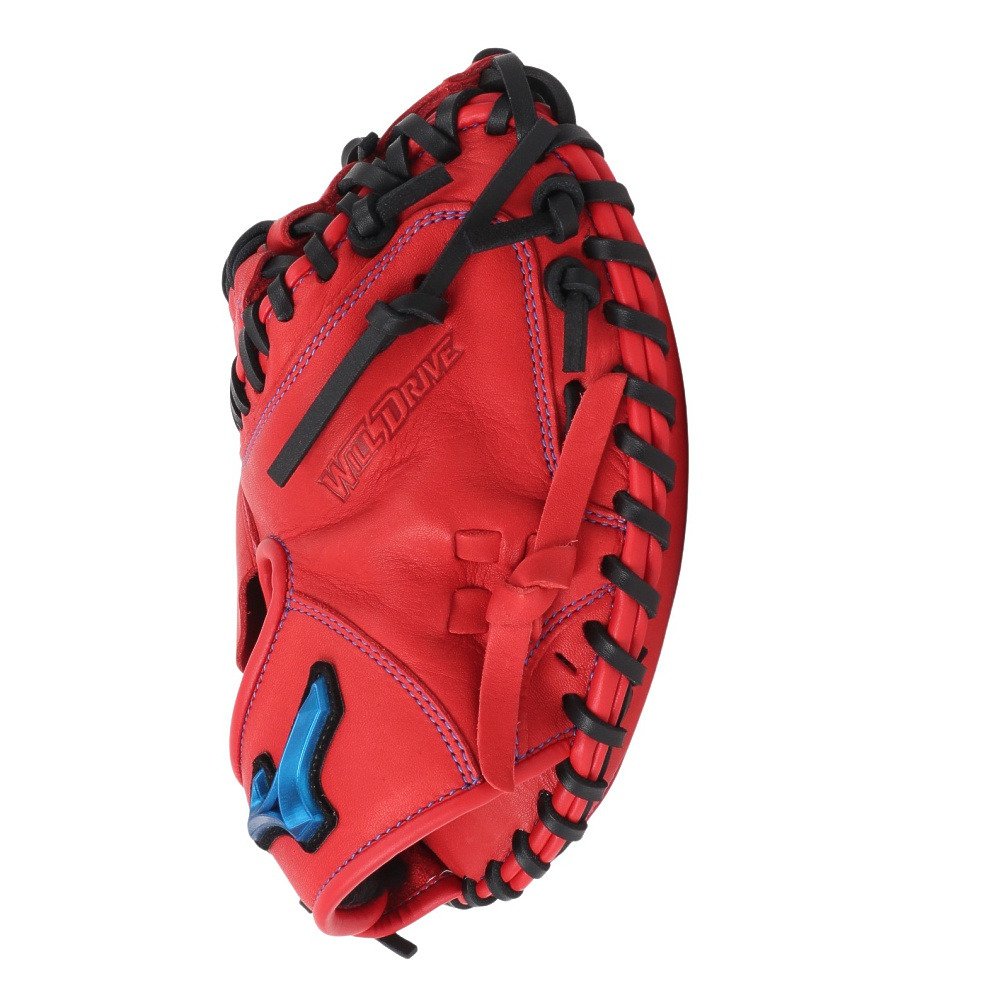 軟式グローブ ミズノ　少年　グローブ　赤 ミズノ（MIZUNO）（キッズ）少年軟式用グラブ 捕手用 野球グローブ