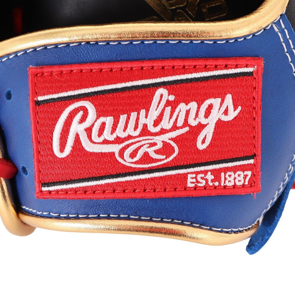 ローリングス（Rawlings）（メンズ）軟式用グラブ 一塁手用 野球グローブ 一般 ハイパーテック COLOR SYNC GR3FHTCM53-B/RY