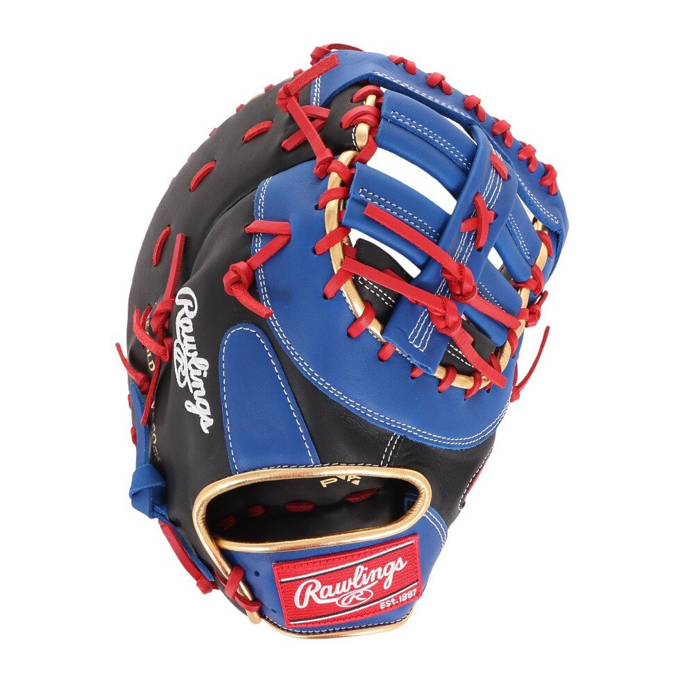 ローリングス（Rawlings）（メンズ）軟式用グラブ 一塁手用 野球グローブ 一般 ハイパーテック COLOR SYNC  GR3FHTCM53-B/RY