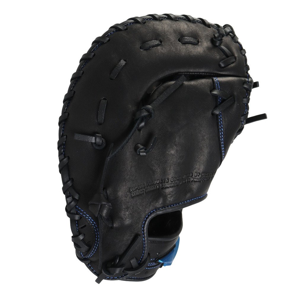 Global Elite 少年軟式用右利き　野球グローブ 黒 ミズノ（MIZUNO）（キッズ）少年軟式用グラブ 一塁手用 野球グローブ