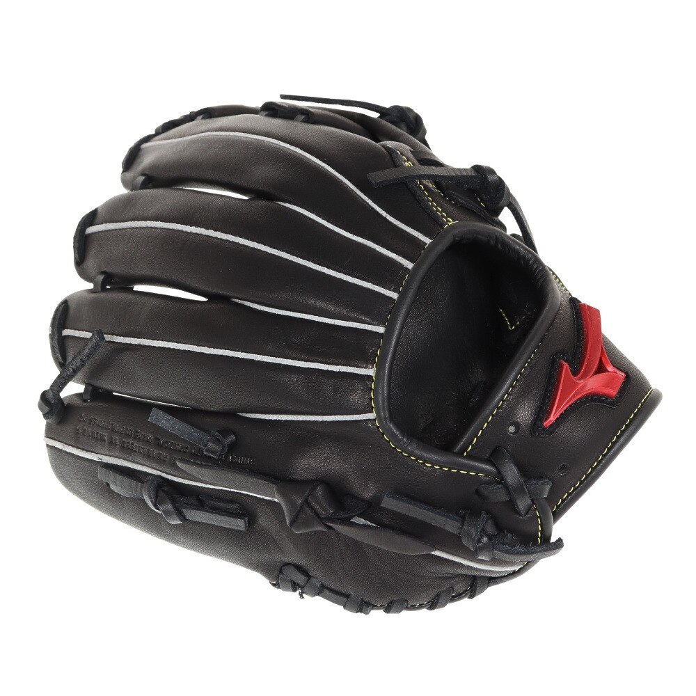 ミズノ（MIZUNO）（キッズ）少年軟式用グラブ オールラウンド用 野球グローブ ウィルドライブ レッド 小指2本入れ 23SS 1AJGY28610 09
