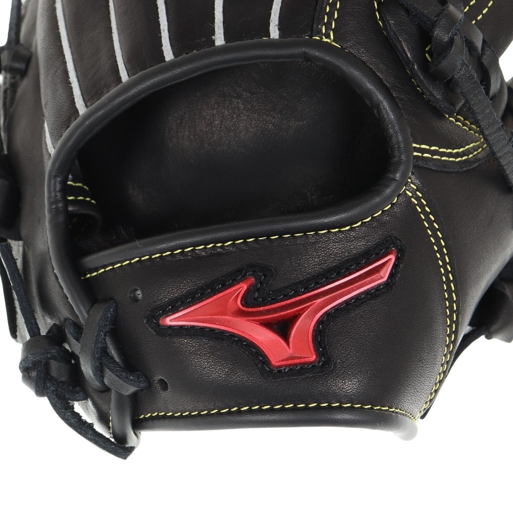 ミズノ（MIZUNO）（キッズ）少年軟式用グラブ オールラウンド用 野球グローブ ウィルドライブ レッド 小指2本入れ 23SS 1AJGY28610 09