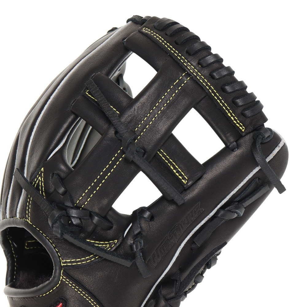 ミズノ（MIZUNO）（キッズ）少年軟式用グラブ オールラウンド用 野球グローブ ウィルドライブ レッド 小指2本入れ 23SS 1AJGY28610  09
