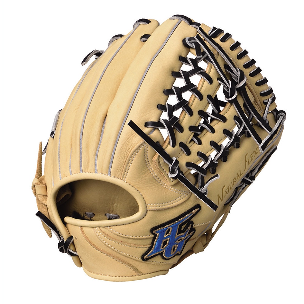 ハイゴールド（Hi-Gold）（キッズ）少年軟式用グラブ オールラウンド用 キャラメル×ブラック L-LL ルーキーズ RKG-5113 右投げ用