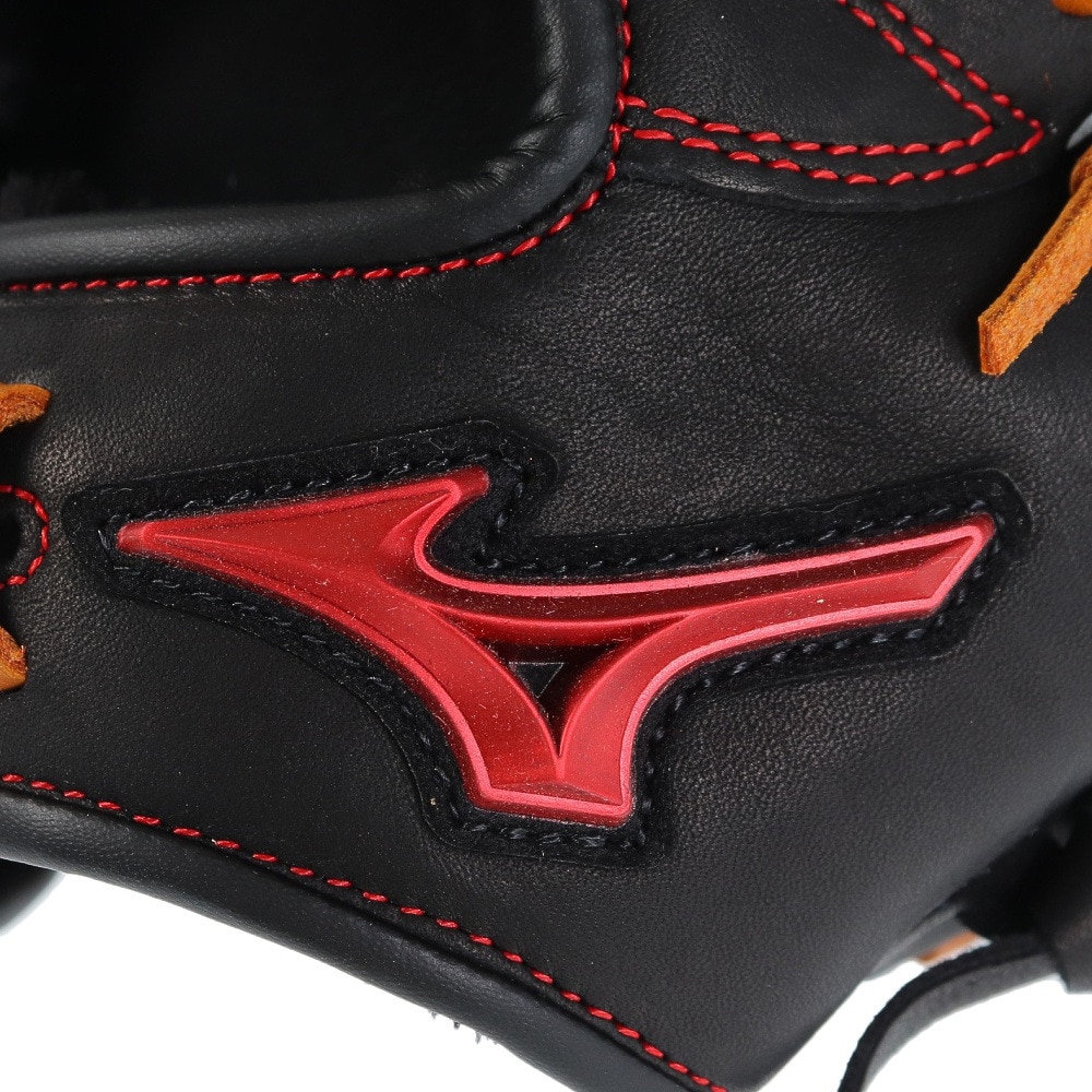 ミズノ（MIZUNO）（キッズ）少年軟式用グラブ 野球グローブ ジュニア ウィルドライブ レッド 1AJGY29620 09