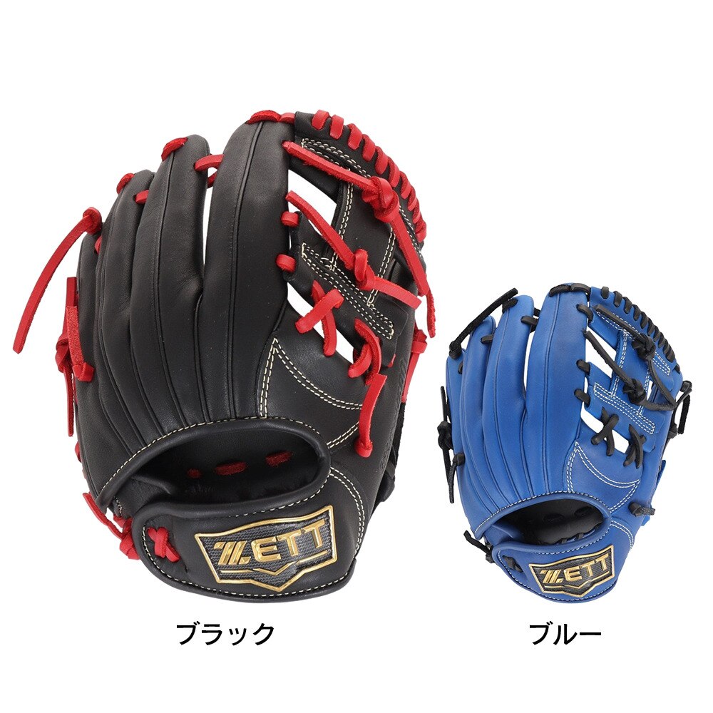 ゼット（ZETT）（キッズ）少年軟式用グラブ オールラウンド用 野球グローブ ジュニア グランドヒーロー BJGB76360-2519