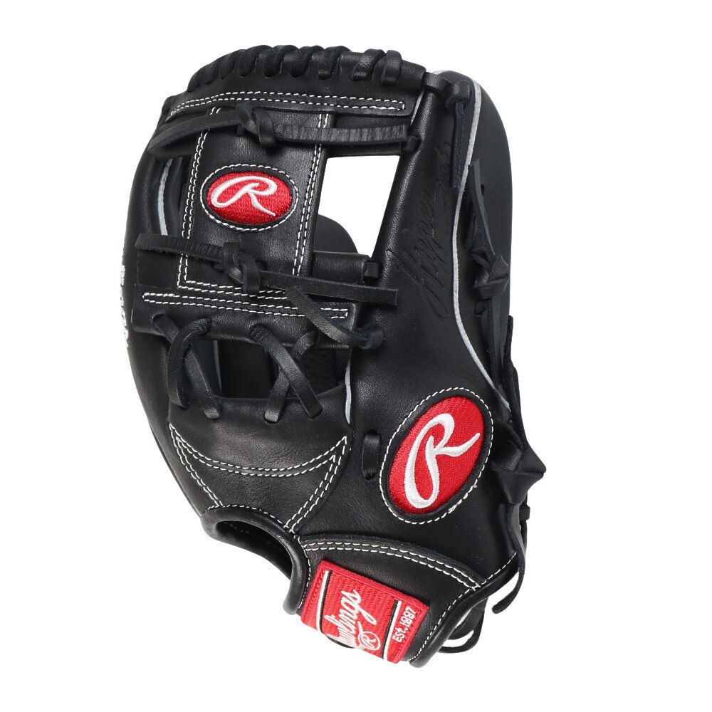 ローリングス（Rawlings）（キッズ）少年軟式用グラブ オールラウンド用 野球グローブ ジュニア HYPER TECH R9 SERIES GJ4R9G9M-B