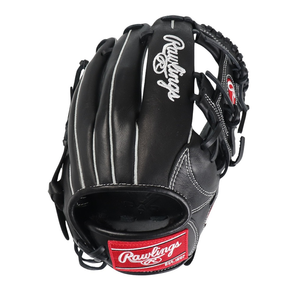 ローリングス（Rawlings）（キッズ）少年軟式用グラブ オールラウンド用 野球グローブ ジュニア HYPER TECH R9 SERIES GJ4R9G9M-B