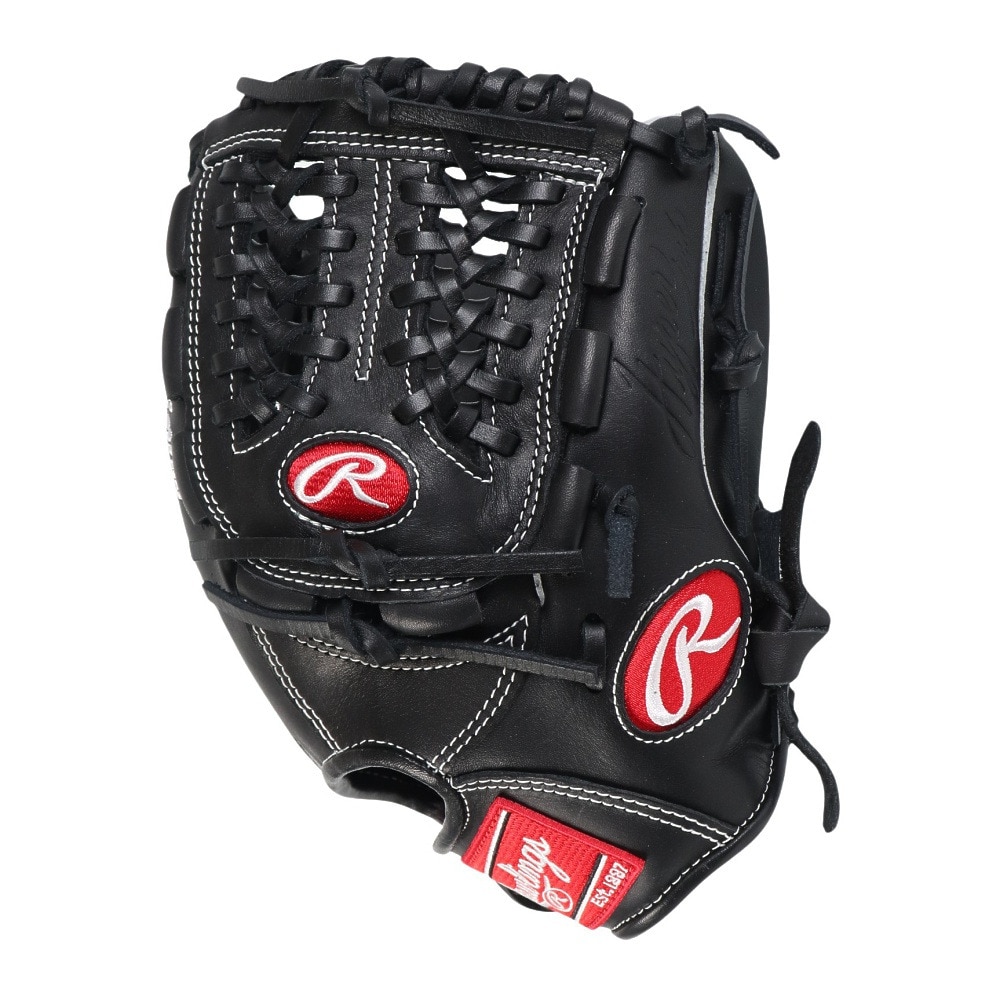 ローリングス（Rawlings）（キッズ）少年軟式用グラブ オールラウンド用 野球グローブ ジュニア HYPER TECH R9 SERIES GJ4R9N6L1-B