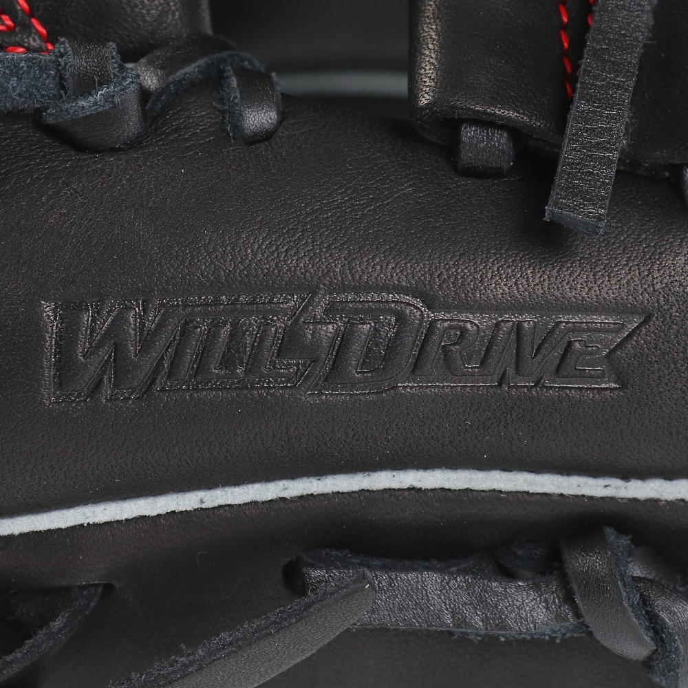 ミズノ（MIZUNO）（キッズ）少年軟式用グラブ オールラウンド用 野球グローブ ジュニア ウィルドライブ レッド 1AJGY30720 09