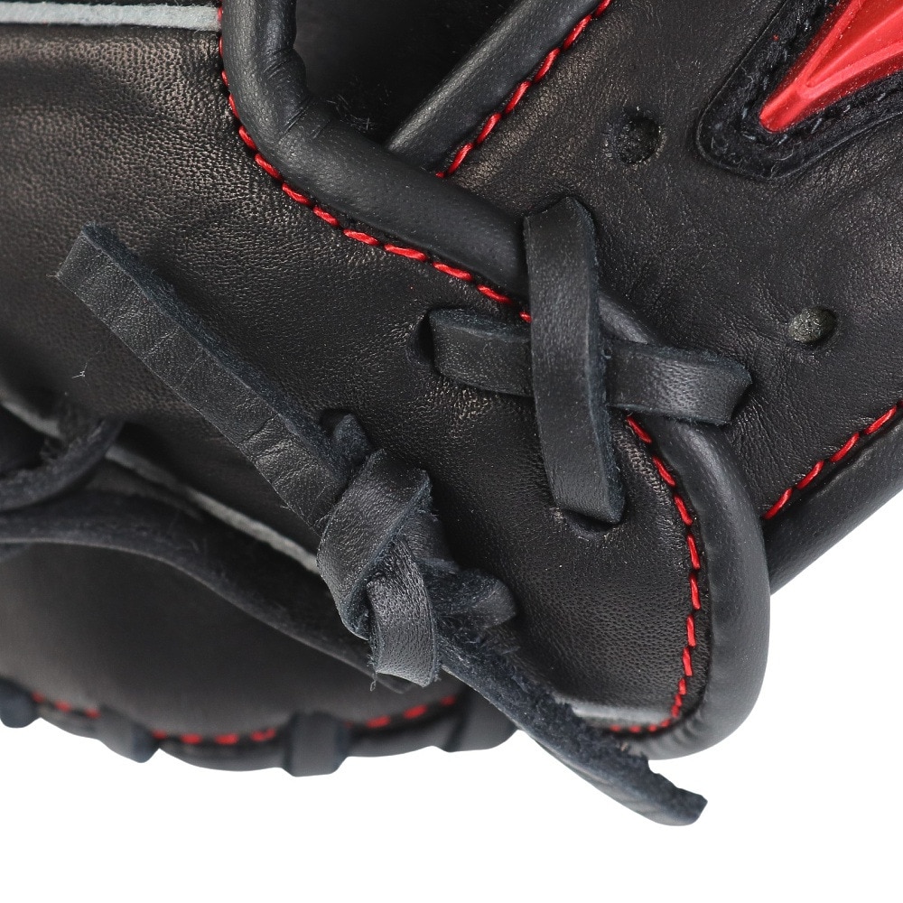 ミズノ（MIZUNO）（キッズ）少年軟式用グラブ オールラウンド用 野球グローブ ジュニア ウィルドライブ レッド 1AJGY30720 09