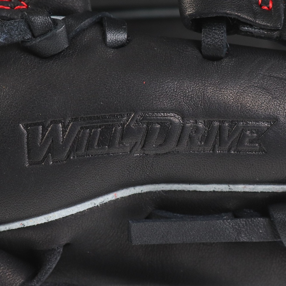 ミズノ（MIZUNO）（キッズ）少年軟式用グラブ オールラウンド用 野球グローブ ジュニア ウィルドライブ レッド 1AJGY30730 09