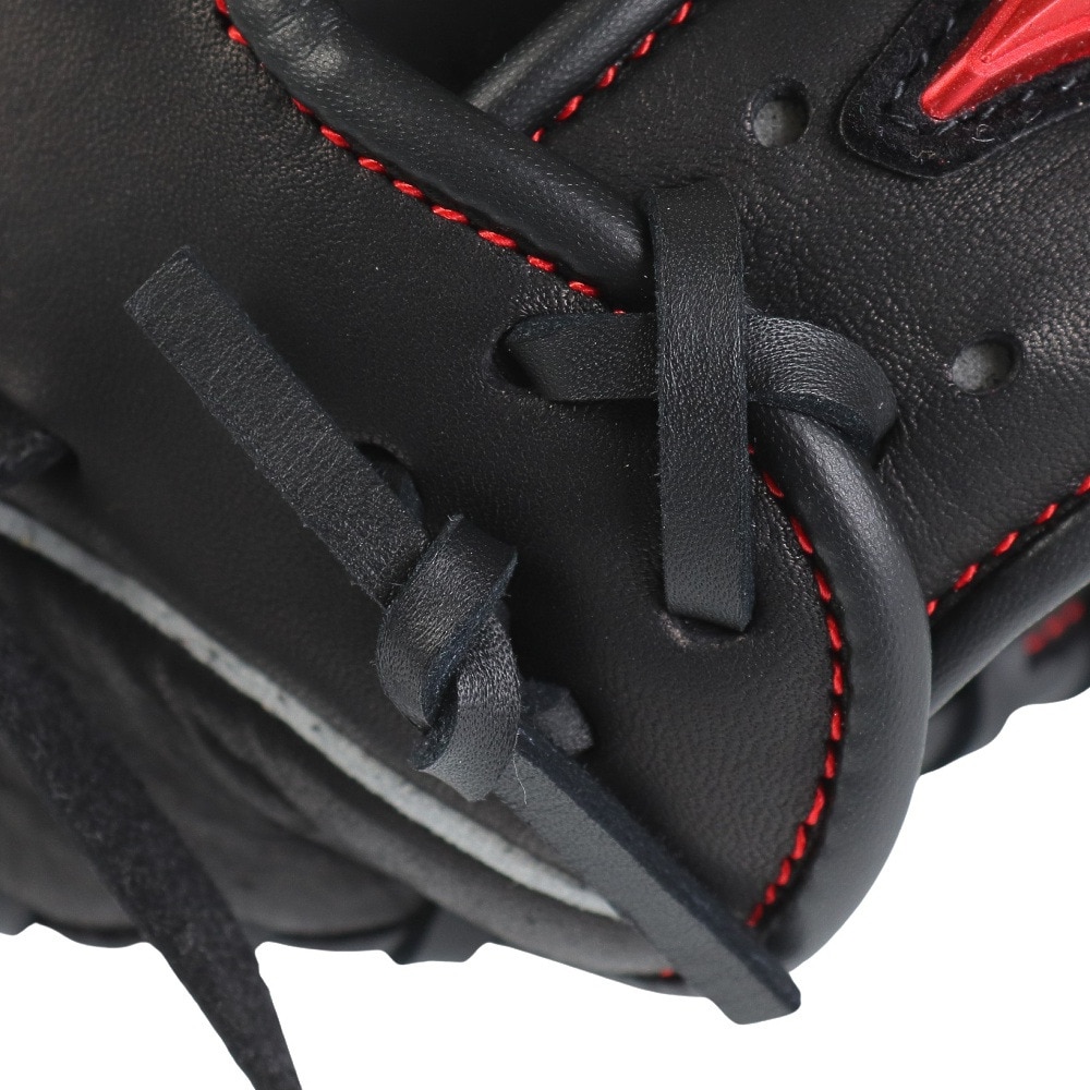 ミズノ（MIZUNO）（キッズ）少年軟式用グラブ オールラウンド用 野球グローブ ジュニア ウィルドライブ レッド 1AJGY30730 09