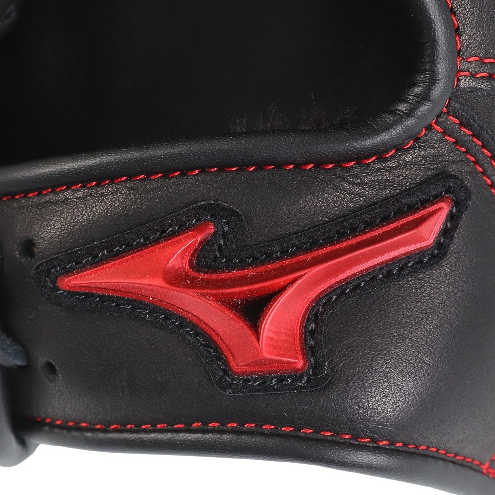 ミズノ（MIZUNO）（キッズ）少年軟式用グラブ オールラウンド用 野球グローブ ジュニア ウィルドライブ レッド 1AJGY30740 09