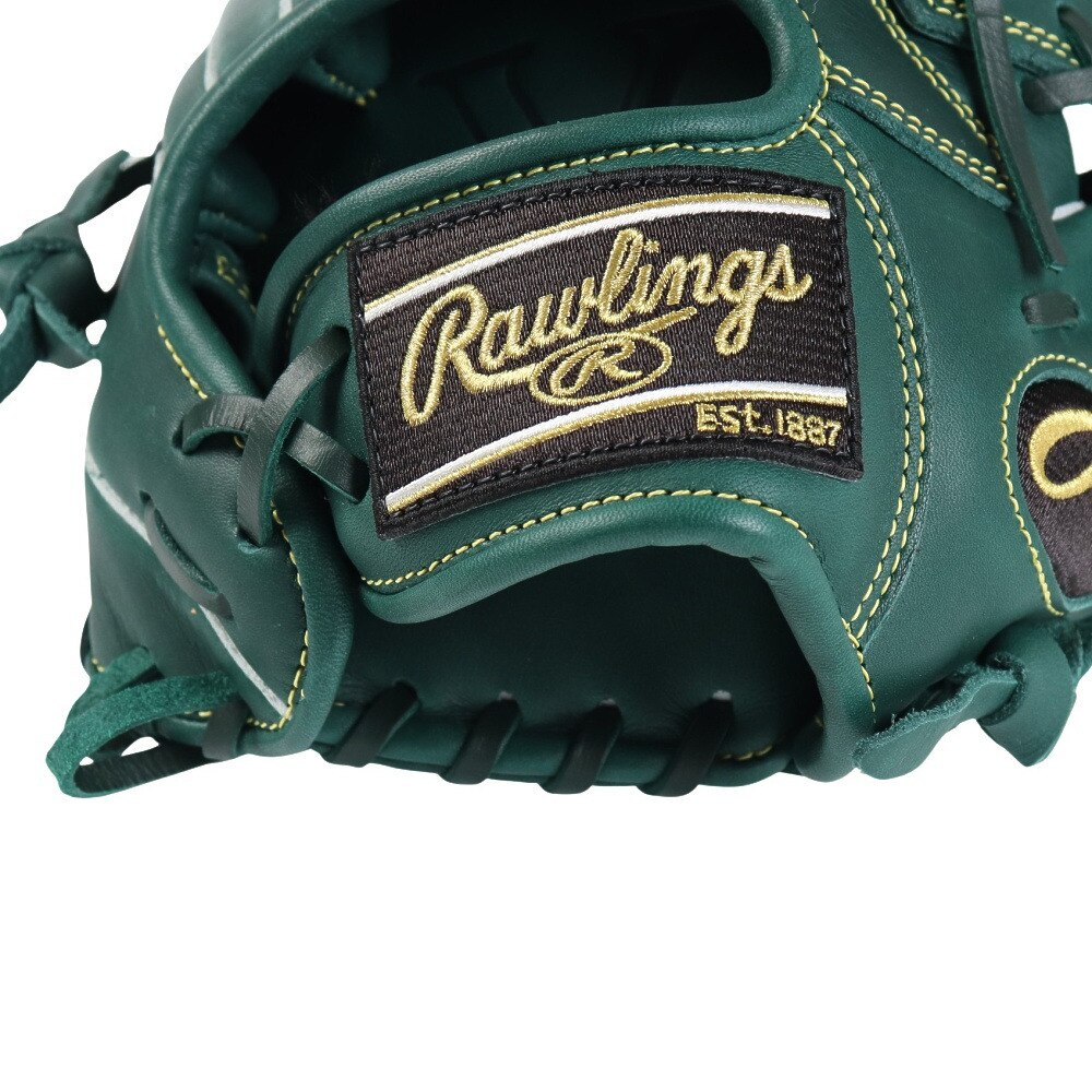 ローリングス（Rawlings）（キッズ）少年軟式用グラブ オールラウンド用 野球グローブ HYPER TECH R9 SERIES GJ4R9N8L-DGRN