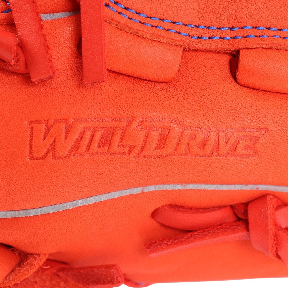 ミズノ（MIZUNO）（キッズ）少年軟式用グラブ オールラウンド用 ジュニア WILL DRIVE BLUE 1AJGY20540 52