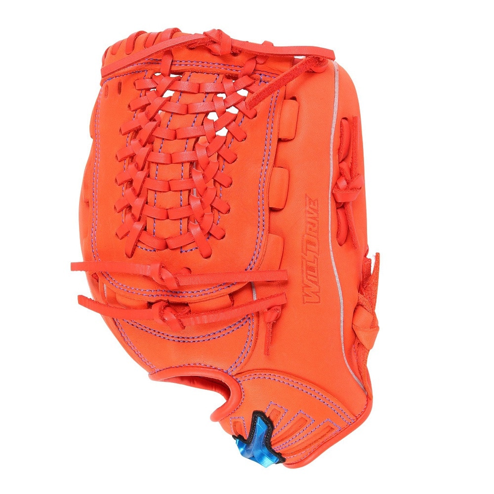 ミズノ（MIZUNO）（キッズ）少年軟式用グラブ オールラウンド用 ジュニア WILL DRIVE BLUE 1AJGY20540 52