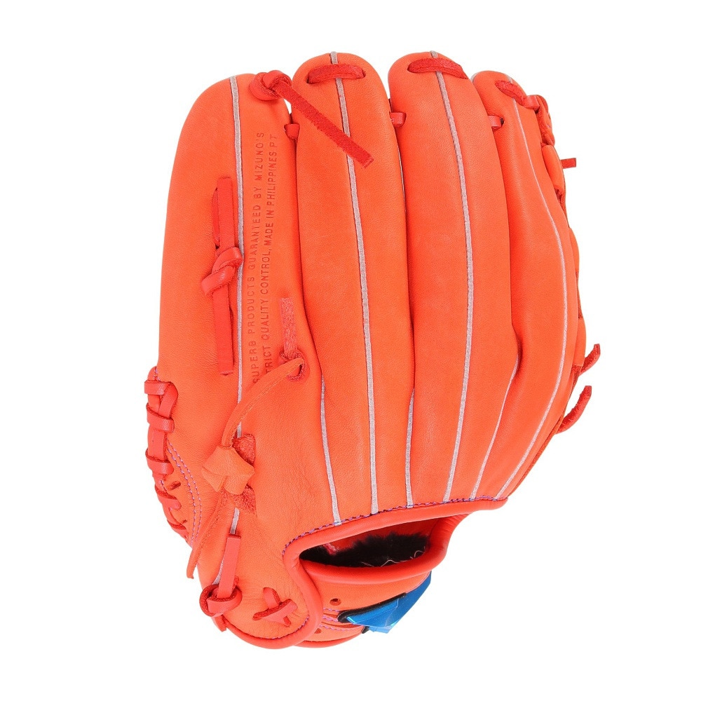 ミズノ（MIZUNO）（キッズ）少年軟式用グラブ オールラウンド用 ジュニア WILL DRIVE BLUE 1AJGY20540 52
