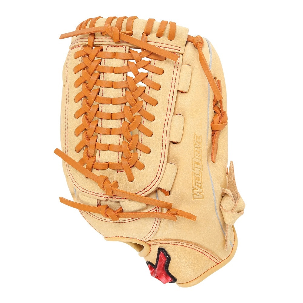 ミズノ（MIZUNO）（キッズ）少年軟式用グラブ オールラウンド用 野球グローブ ジュニア WILL DRIVE RED 24SS 1AJGY30840 8049