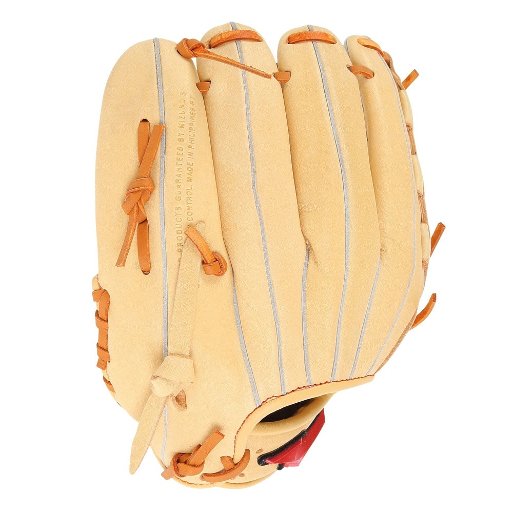 ミズノ（MIZUNO）（キッズ）少年軟式用グラブ オールラウンド用 野球グローブ ジュニア WILL DRIVE RED 24SS 1AJGY30840 8049