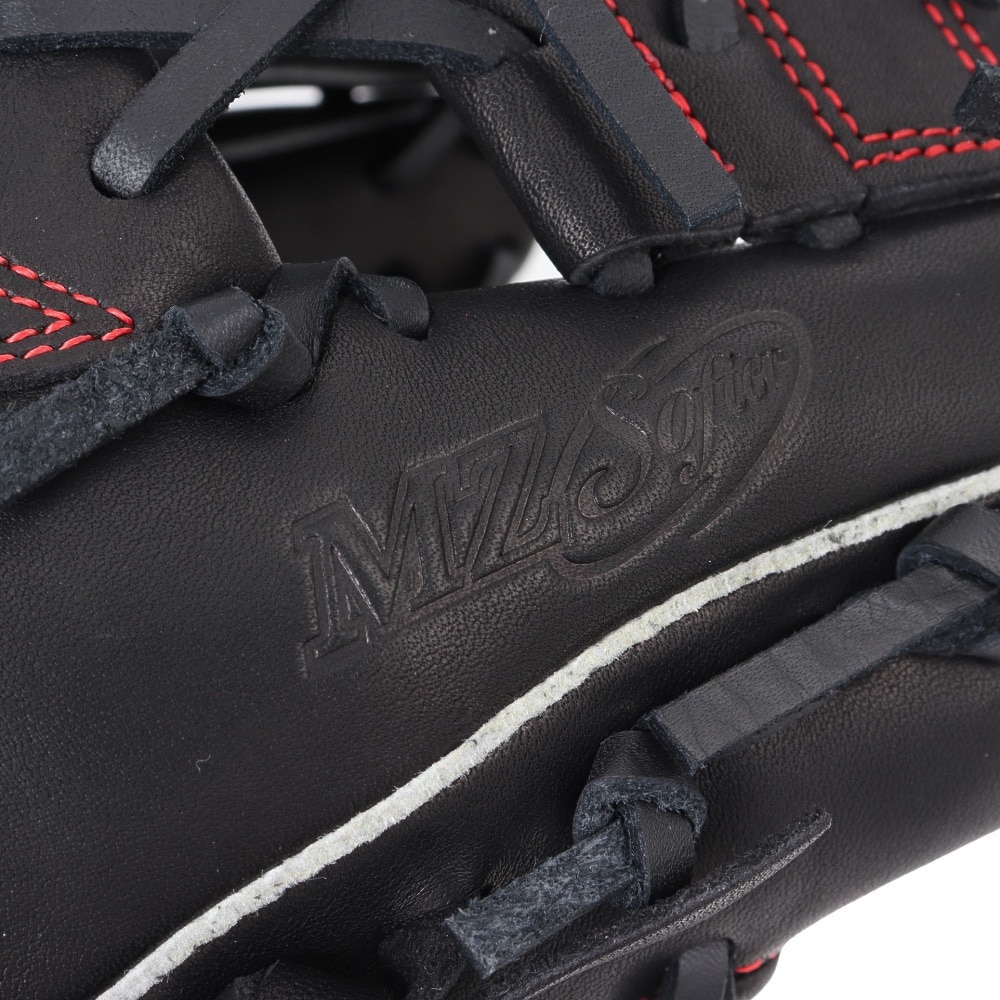 ミズノ（MIZUNO）（キッズ）少年軟式用グラブ オールラウンド用 野球グローブ ジュニア NB エムジーソフター 1AJGY90800 09