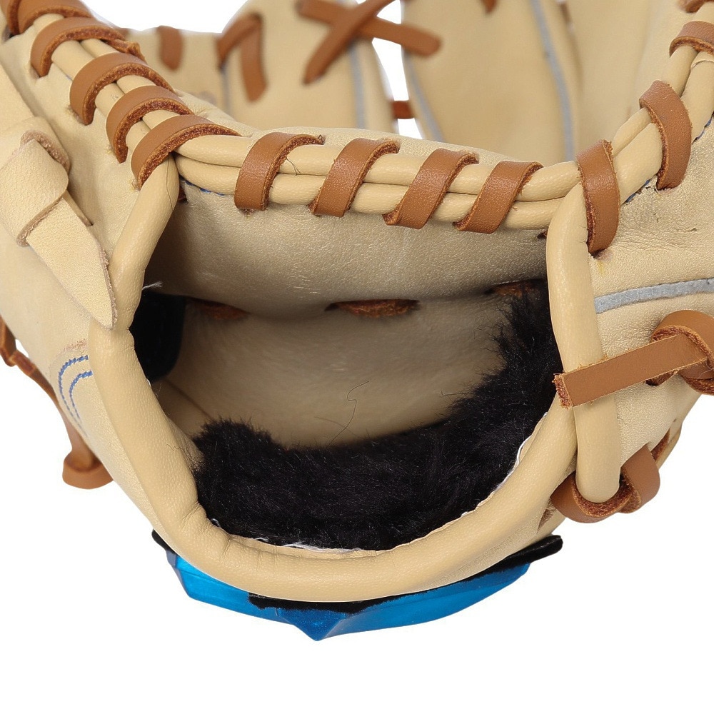 ミズノ（MIZUNO）（キッズ）少年軟式用グラブ オールラウンド用 野球グローブ ジュニア ウィルドライブ ブルー コンパクト 1AJGY20630 8049