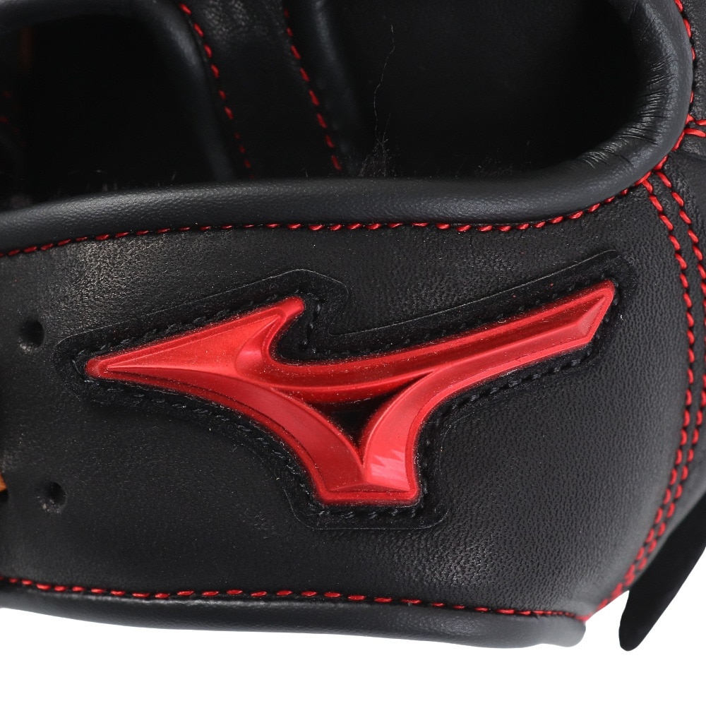 ミズノ（MIZUNO）（キッズ）少年軟式用グラブ オールラウンド用 野球グローブ ジュニア WILLDRIVE RED 24SS 1AJGY30600 0949