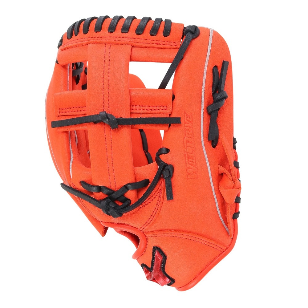 ミズノ（MIZUNO）（キッズ）少年軟式用グラブ オールラウンド用 野球グローブ ジュニア WILLDRIVE RED 24SS 1AJGY30610 5209
