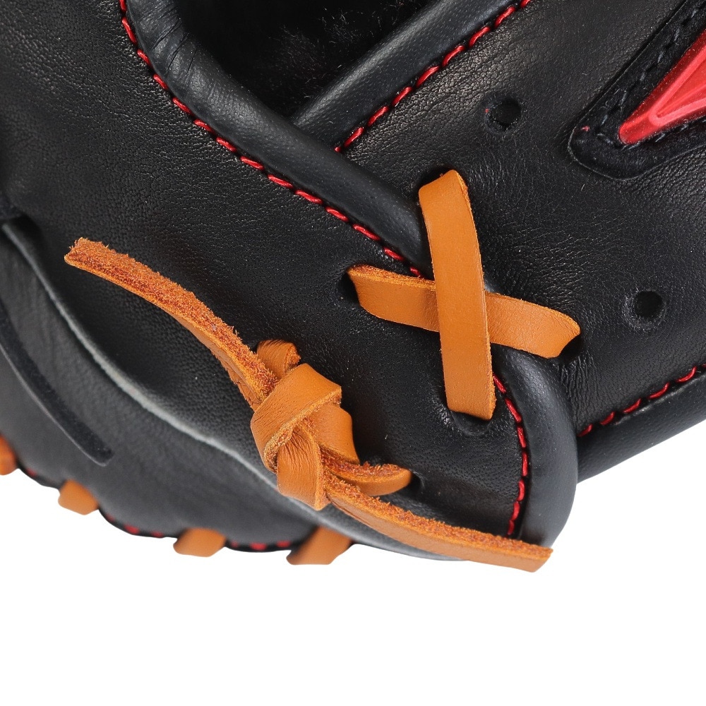 ミズノ（MIZUNO）（キッズ）少年軟式用グラブ オールラウンド用 野球グローブ ジュニア WILLDRIVE RED 24SS 1AJGY30620 0949
