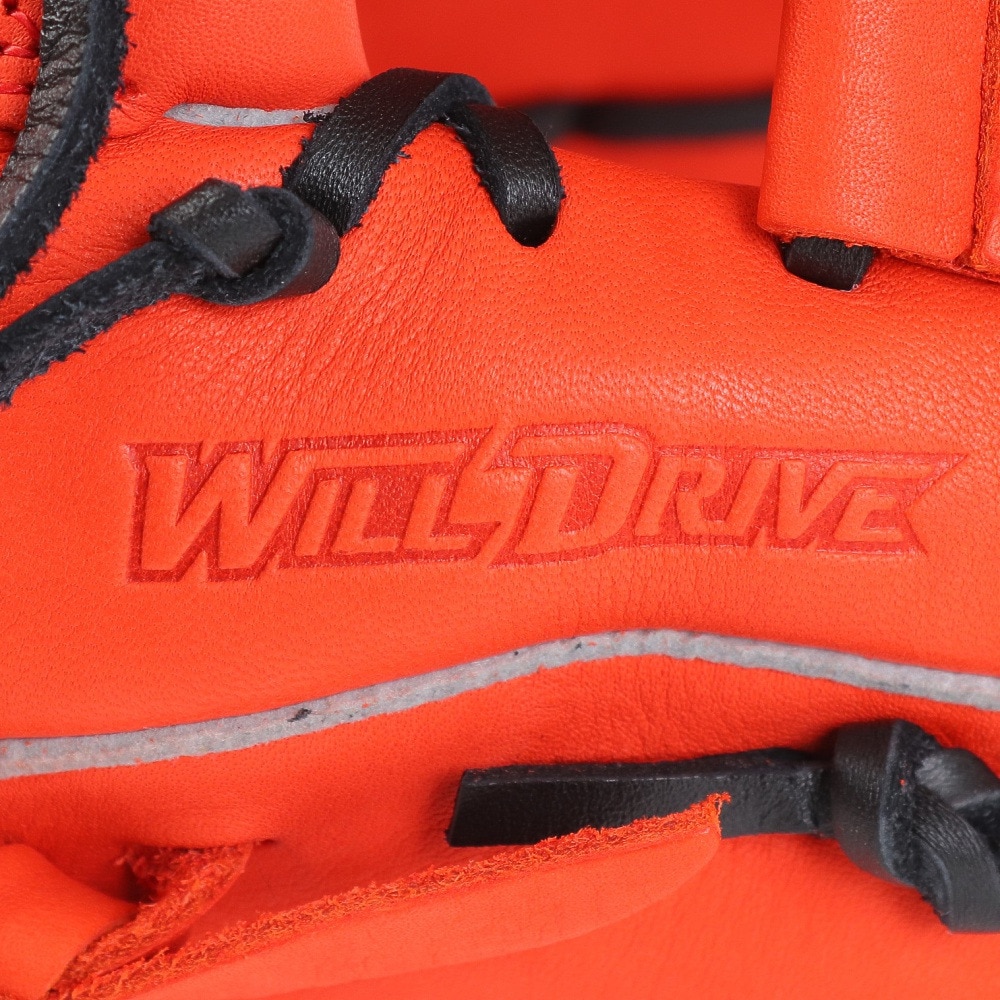 ミズノ（MIZUNO）（キッズ）少年軟式用グラブ オールラウンド用 野球グローブ ジュニア WILLDRIVE RED 24SS 1AJGY30620 5209