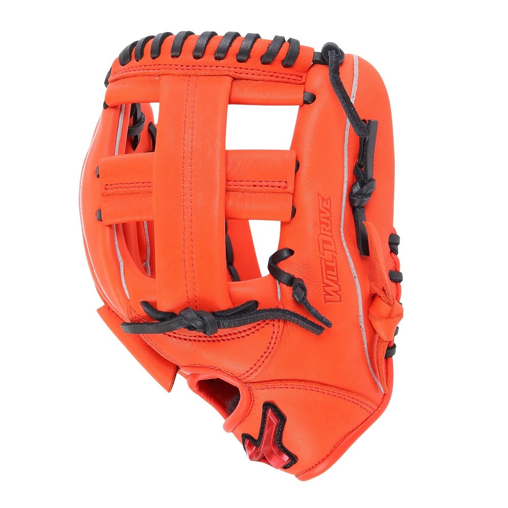 ミズノ（MIZUNO）（キッズ）少年軟式用グラブ オールラウンド用 野球グローブ ジュニア WILLDRIVE RED 24SS 1AJGY30620 5209