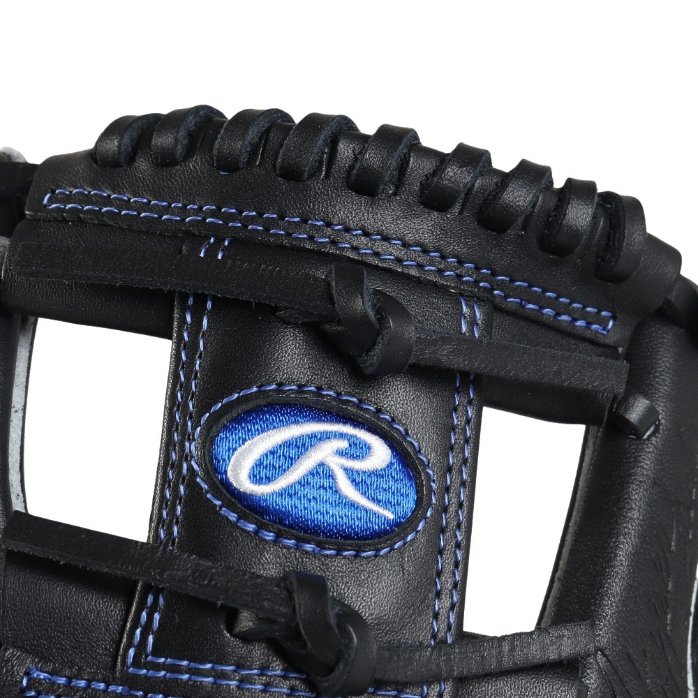 ローリングス（Rawlings）（キッズ）少年軟式用グラブ オールラウンド用 野球グローブ ジュニア ハイパーテック R9 SERIES G9M ブラック GJ4FR9G9M-B