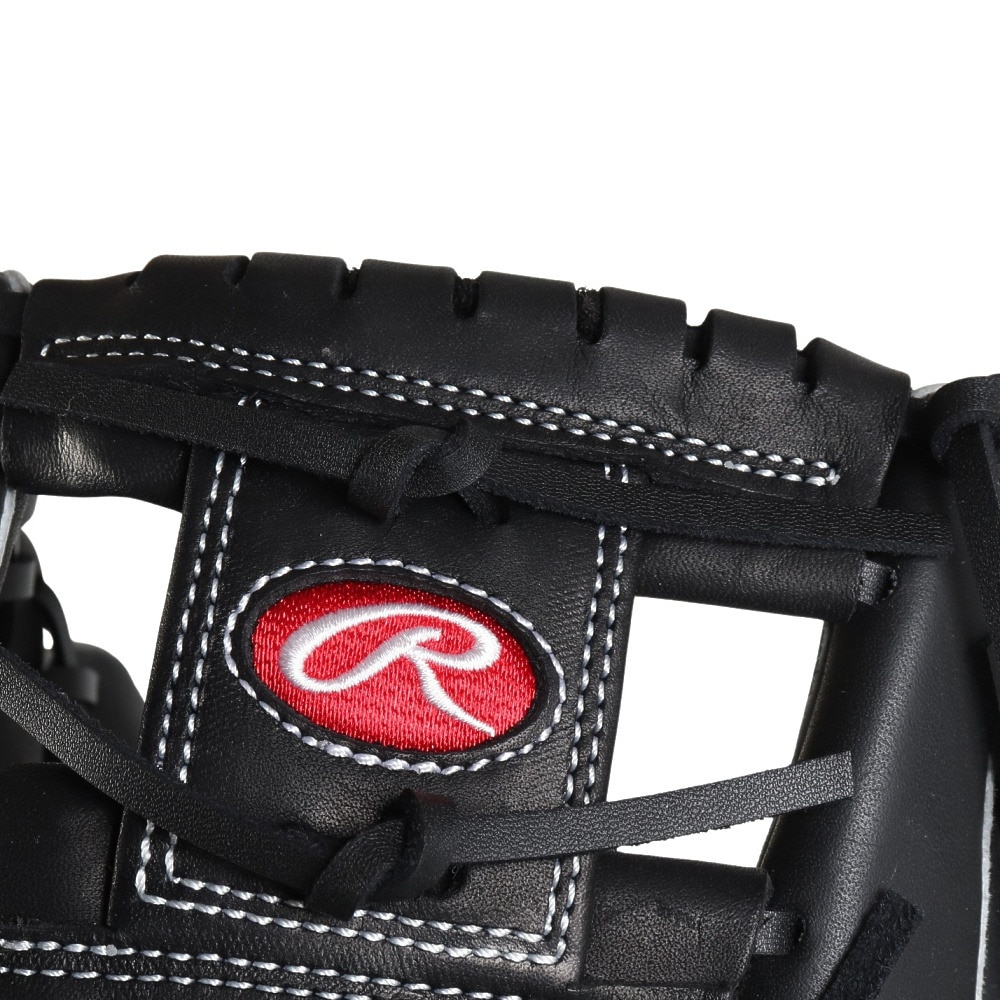 ローリングス（Rawlings）（キッズ）少年軟式用グラブ オールラウンド用 野球グローブ ジュニア グラブ シュアキャッチ BFS ブラック GJ4SCBFS-B